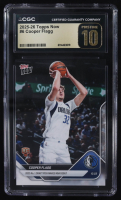 Cooper Flagg 2025-26 Topps Now #6 RC (CGC 10 Pristine Black Label) at PristineAuction.com