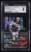 Connor McDavid 2020-21 Upper Deck HoloGrFx NHL #NHL20 (CGC 8) at PristineAuction.com