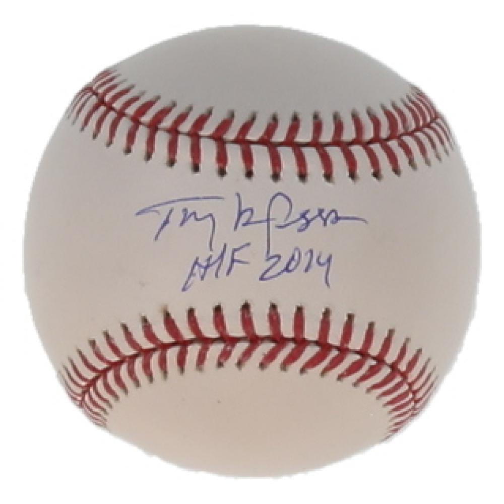 Tony LaRussa Signed OML Baseball Inscribed "HOF 2014" (JSA) at PristineAuction.com