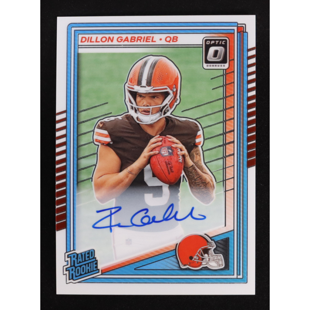 Dillon Gabriel 2025 Panini Donruss Optic RR Auto #263 RC #193/350 at PristineAuction.com