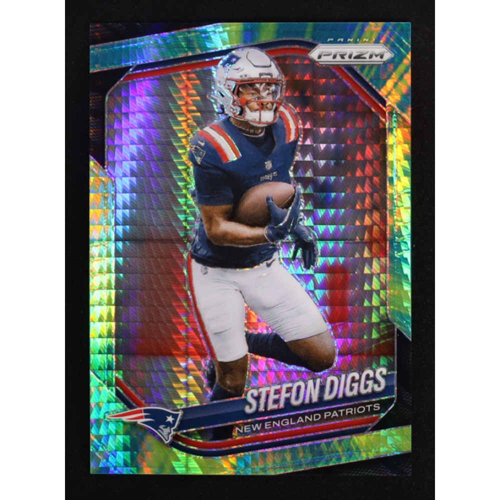 Stefon Diggs 2025 Panini Prizm Hyper #182 #158/200 at PristineAuction.com