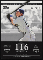 Ichiro Suzuki 2007 Topps Moments and Milestones Hit 116 #6-116 #124/150 at PristineAuction.com
