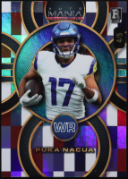 Puka Nacua 2024 Wild Card Automania Americana Circle #AMACPPN #4/5 RC at PristineAuction.com