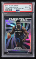 Zion Williamson 2019-20 Panini Prizm Emergent Prizms Silver #7 (PSA 10) at PristineAuction.com