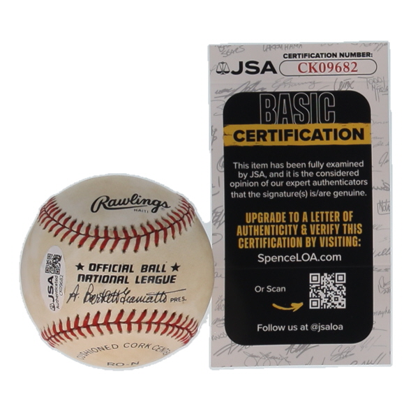 Duke Snider Signed ONL Baseball (JSA) at PristineAuction.com Duke Snider Signed ONL Baseball (JSA) at PristineAuction.com