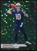 Drake Maye 2024 Elite Green Disco #185 RC at PristineAuction.com