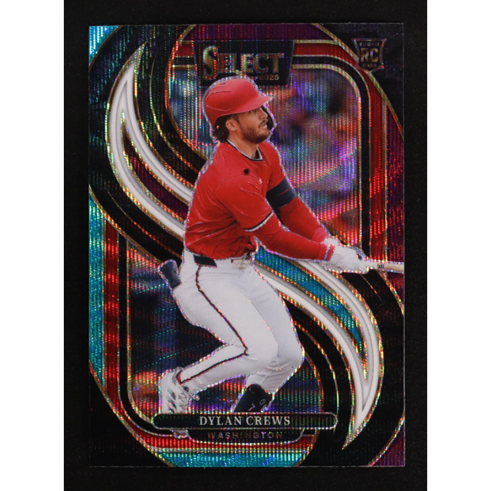 Dylan Crews 2025 Panini Select Premier Level Tri-Color Prizms #137 RC at PristineAuction.com