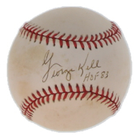 George Kell Signed OAL Baseball Inscribed "HOF 83" (JSA) at PristineAuction.com
