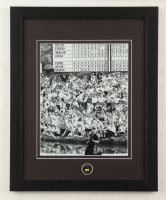 "Jack Nicklaus at The Masters" Custom Framed Photo Display with Masters Pin at PristineAuction.com