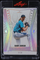 Randy Johnson 2025 Leaf Spectacular Silver #72 #3/10 at PristineAuction.com