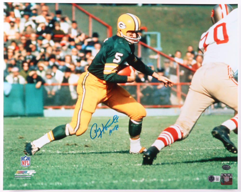 Paul Hornung Signed Packers 16x20 Photo Inscribed "HOF 81" (Beckett & Hornung) at PristineAuction.com Paul Hornung Signed Packers 16x20 Photo Inscribed "HOF 81" (Beckett & Hornung) at PristineAuction.com
