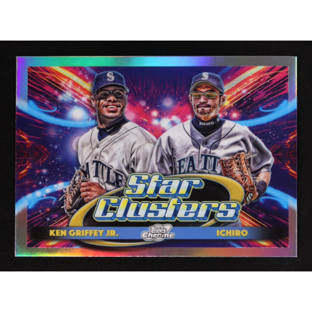 Ichiro / Ken Griffey Jr. 2025 Topps Star Clusters #DSC-2 at PristineAuction.com