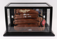 Nolan Ryan Signed Rawlings RBG60 Baseball Glove Inscribed "7 No-Hitters" with Display Case (PSA) at PristineAuction.com
