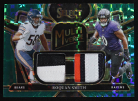 Roquan Smith 2023 Select Multiverse Dual Jerseys Prizm Green #44 #3/5 at PristineAuction.com