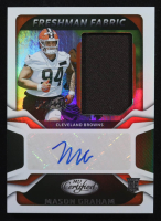 Mason Graham 2025 Certified Freshman Fabric Mirror Signatures #26 RC #402/499 at PristineAuction.com