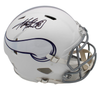 Adrian Peterson Signed Vikings Full-Size Authentic On-Field Alternate Speed Helmet (Beckett) at PristineAuction.com