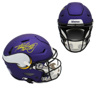 Adrian Peterson Signed Vikings Full-Size Authentic On-Field Speedflex Helmet (Beckett) at PristineAuction.com