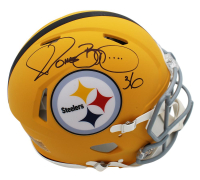 Jerome Bettis Signed Steelers Full-Size Authentic On-Field Alternate Speed Helmet (Beckett) at PristineAuction.com