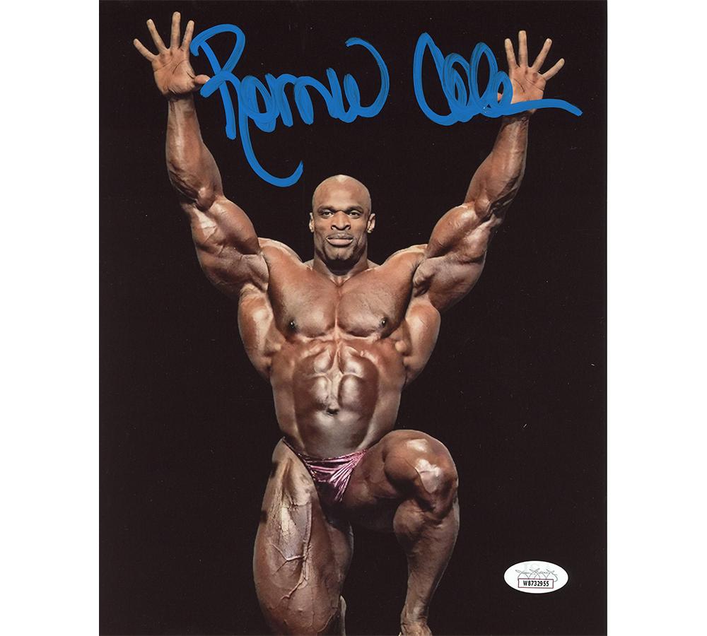 Ronnie Coleman Signed 8x10 Photo (JSA) at PristineAuction.com Ronnie Coleman Signed 8x10 Photo (JSA) at PristineAuction.com