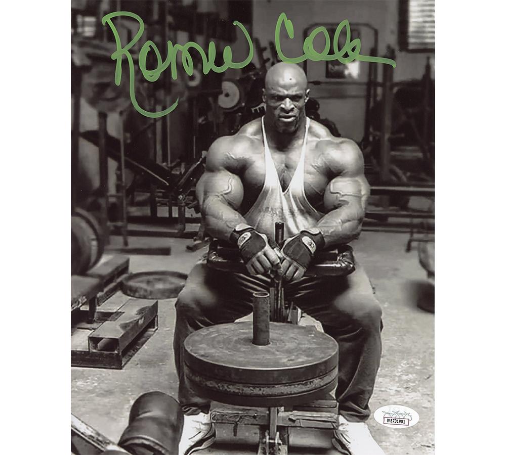 Ronnie Coleman Signed 8x10 Photo (JSA) at PristineAuction.com Ronnie Coleman Signed 8x10 Photo (JSA) at PristineAuction.com