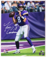 Kirk Cousins Signed Vikings 16x20 Photo (Beckett & Cousins) at PristineAuction.com