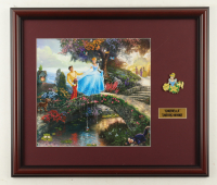 Thomas Kinkade "Cinderella" Custom Framed Print with Cinderella Pin at PristineAuction.com
