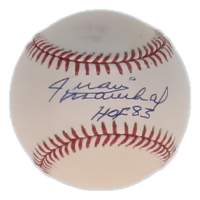 Juan Marichal Signed OML Baseball Inscribed "HOF 83" (JSA) at PristineAuction.com