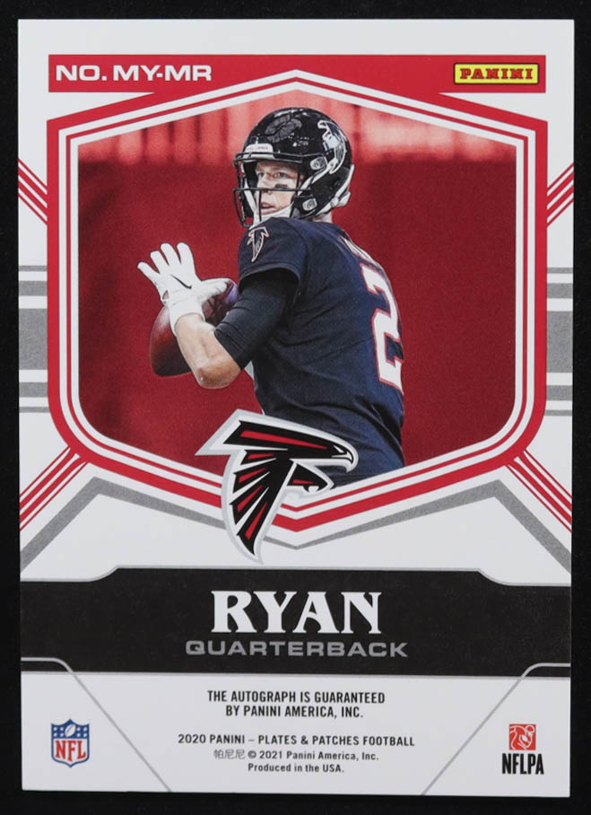 Matt Ryan 2020 Panini Plates and Patches Mystic Marks #15 #13/50 at PristineAuction.com Matt Ryan 2020 Panini Plates and Patches Mystic Marks #15 #13/50 at PristineAuction.com