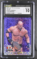 Goldberg 2025 Leaf 15th Anniversary '90 Leaf Purple Sparkles #90B63 #3/7 (CGC 10) at PristineAuction.com