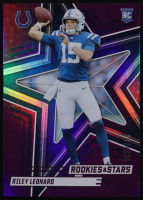 Riley Leonard 2025 Rookies and Stars Purple #172 #512/999 RC at PristineAuction.com