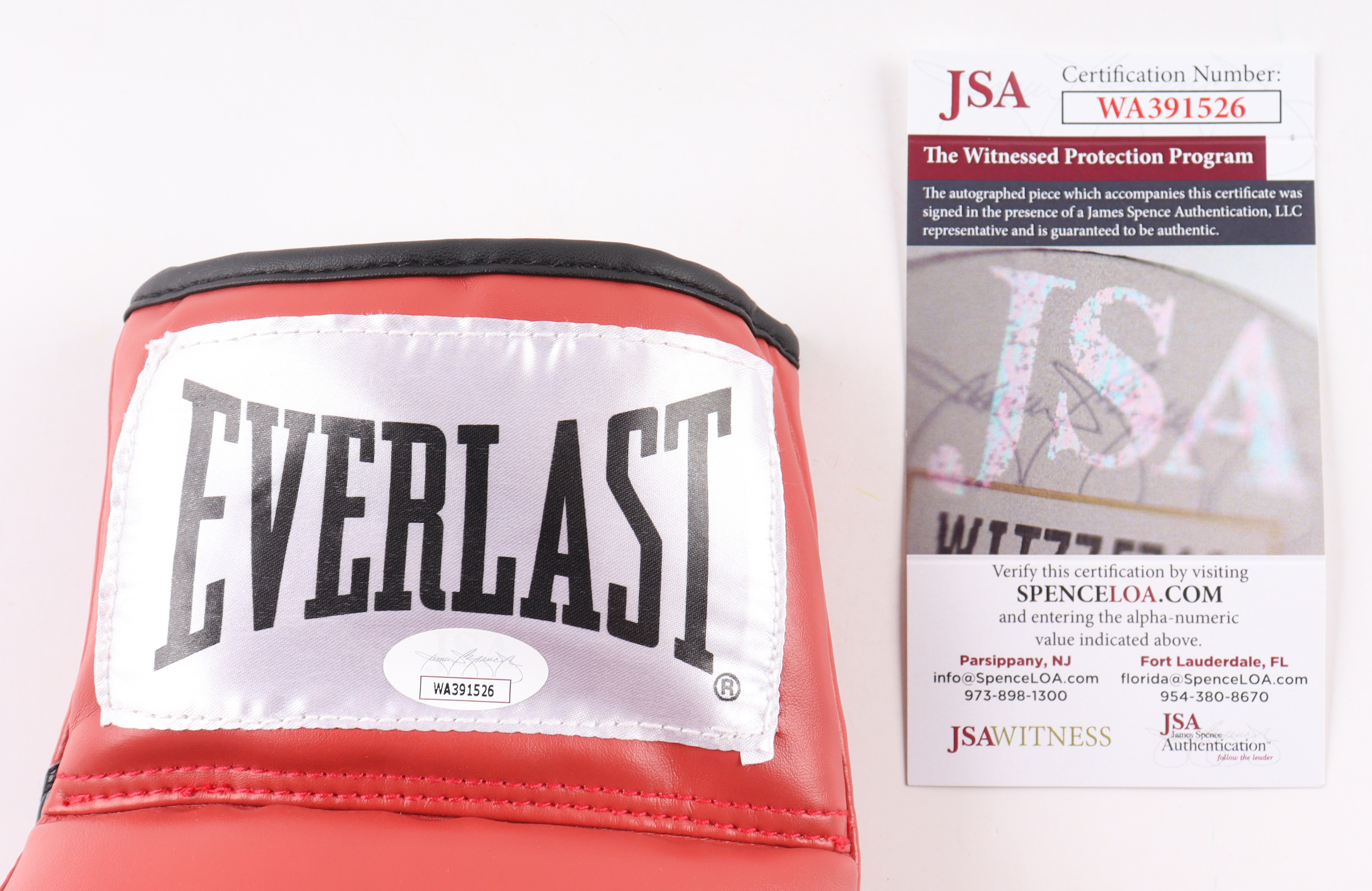 Larry Holmes Signed Everlast Model Boxing Glove (JSA) at PristineAuction.com Larry Holmes Signed Everlast Model Boxing Glove (JSA) at PristineAuction.com