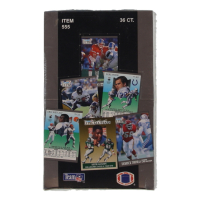 1991 Fleer Ultra Football Series 2 Wax Box With (36) Packs at PristineAuction.com
