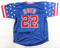 Juan Soto Signed Jersey (Beckett) at PristineAuction.com