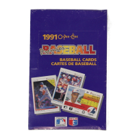 1991 O-Pee-Chee Premier Baseball Wax Box with (36) Packs at PristineAuction.com