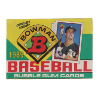 1989 Bowman Baseball Wax Box of (36) Packs at PristineAuction.com