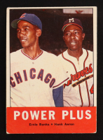 Ernie Banks / Hank Aaron 1963 Topps #242 Power Plus at PristineAuction.com