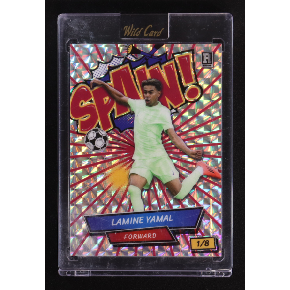 Lamine Yamal 2024 Wild Card Spain! #ACSB-LY3 RC #1/8 at PristineAuction.com