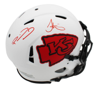 Patrick Mahomes & Tyreek Hill Signed Chiefs Full-Size Authentic On-Field Lunar Eclipse Alternate Speed Helmet (Radtke & Beckett) at PristineAuction.com