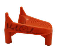 Morten Andersen Signed Kicking Tee Inscribed "HOF 2017" (Radtke) at PristineAuction.com