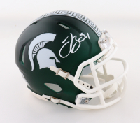 Le'Veon Bell Signed Michigan State Spartans Speed Mini Helmet (Beckett) at PristineAuction.com
