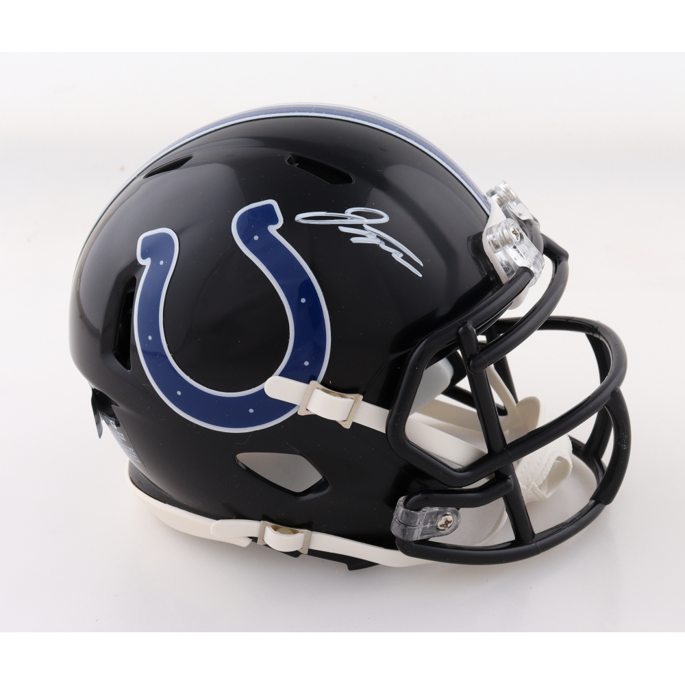 Jonathan Taylor Signed Colts Alternate Speed Mini Helmet (Beckett) at PristineAuction.com