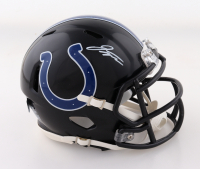 Jonathan Taylor Signed Colts Alternate Speed Mini Helmet (Beckett) at PristineAuction.com