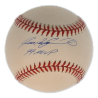 Ivan Rodriguez Signed OAL Baseball Inscribed "99 MVP" (JSA) at PristineAuction.com