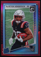 TreVeyon Henderson 2025 Donruss Optic Pink #248 RR RC at PristineAuction.com