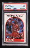 Michael Jordan 1989 NBA Hoops #200 (PSA 9) at PristineAuction.com