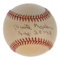 Phil Niekro Signed ONL Baseball Inscribed "Aug 28-93" (JSA) at PristineAuction.com