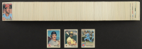 1983 Fleer Baseball Complete Set of (660) Cards with Tony Gwynn #360 RC, Ryne Sandberg #507 RC, Wade Boggs #179 RC, Cal Ripken #70 at PristineAuction.com