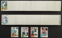 1984 Topps Baseball Complete Set of (792) Cards with Don Mattingly #8 RC, Cal Ripken #490, Darryl Strawberry #182 RC, Nolan Ryan #470 at PristineAuction.com