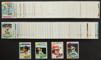 1980 Topps Baseball Complete Set of (726) Cards with Rickey Henderson #482 RC, Pete Rose #540, George Brett #450, Nolan Ryan #580 at PristineAuction.com