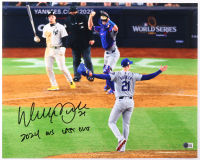 Walker Buehler Signed Dodgers 16x20 Photo Inscribed "2024 WS Last Out" (Beckett) at PristineAuction.com